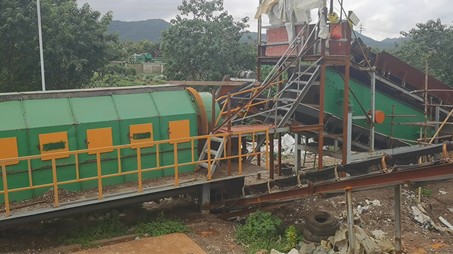 垃圾處理設備生產線